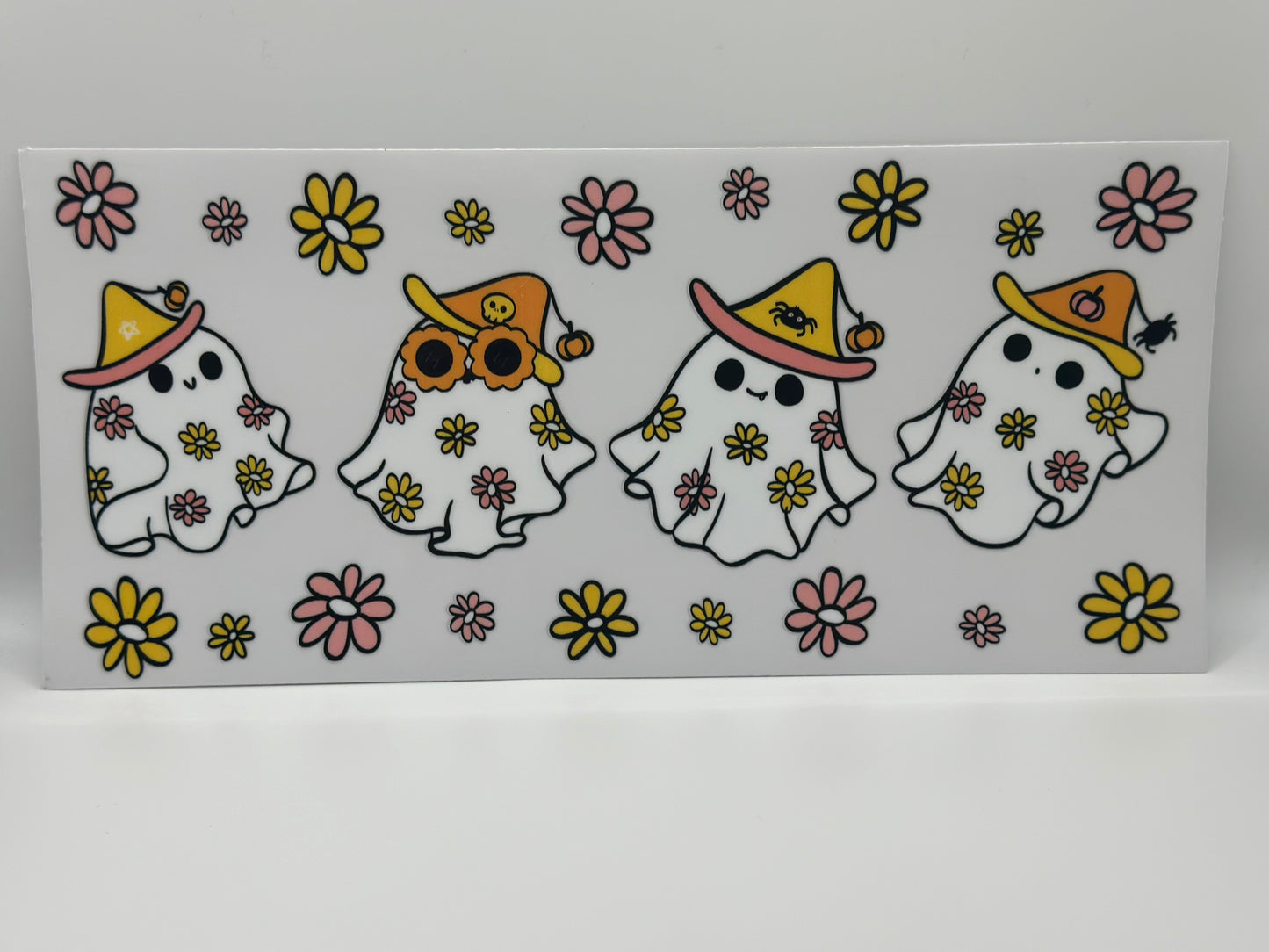 Yellow/Pink Flower Ghost