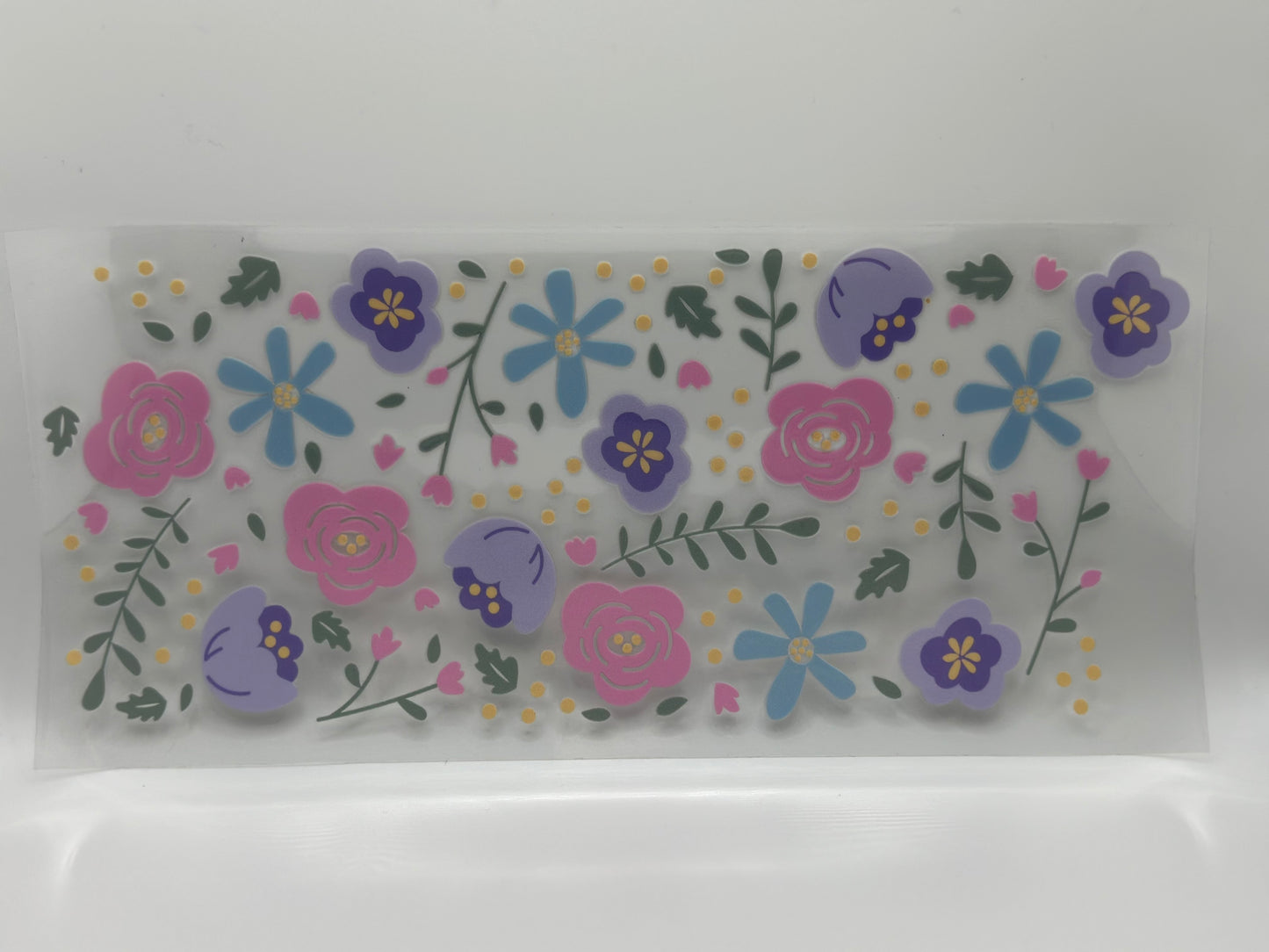 Purple/Pink Flower Wrap