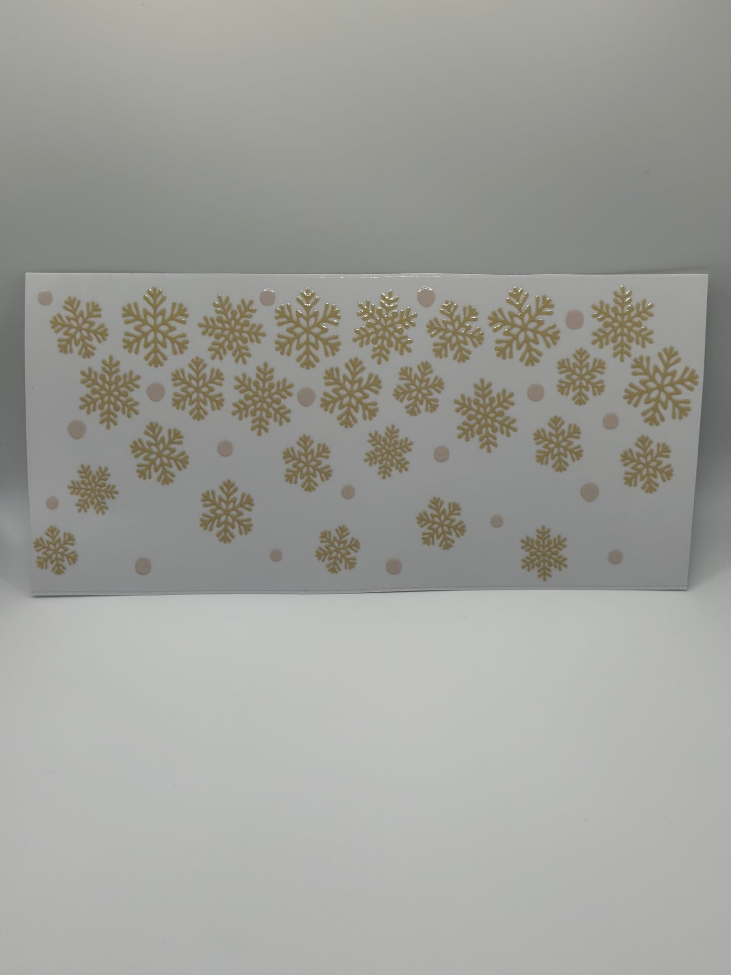 Gold Snowflake Wrap