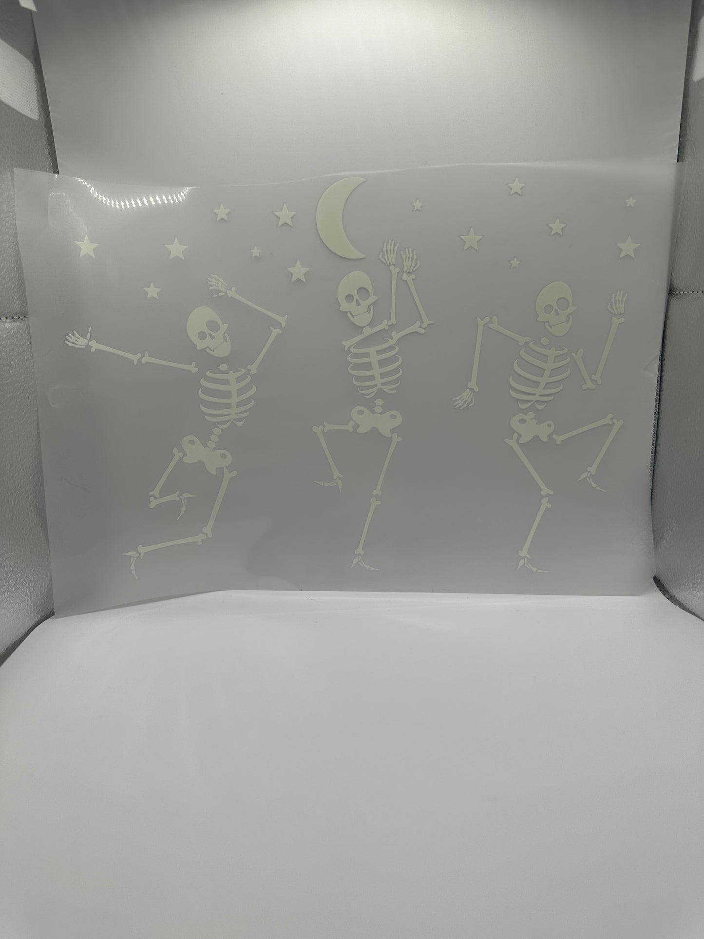 Glow In Dark Skeleton Screen Print