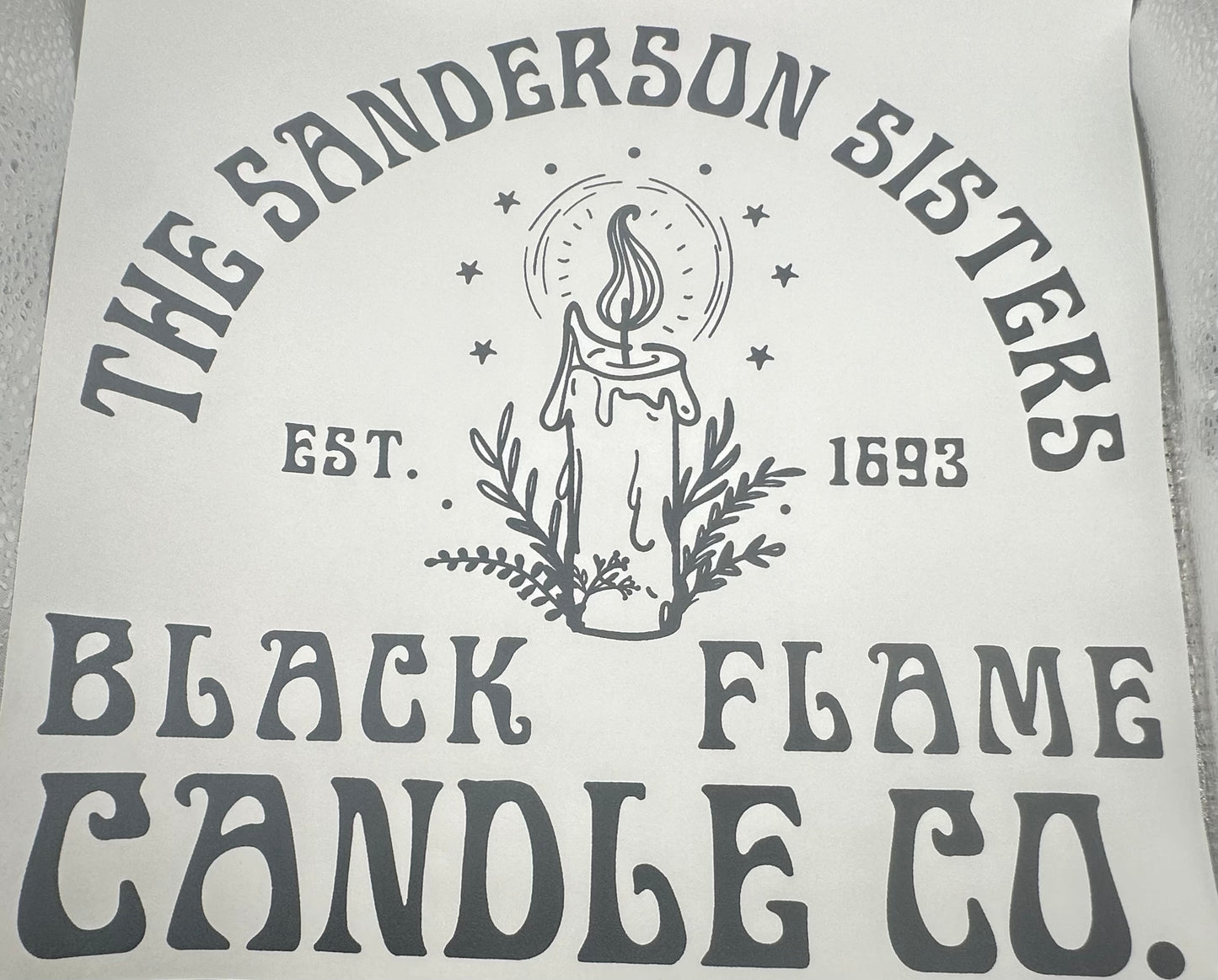 Witch Flame Candle Co Screen Print