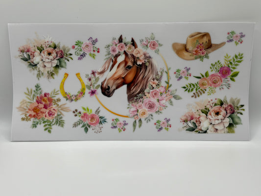 Floral Horse