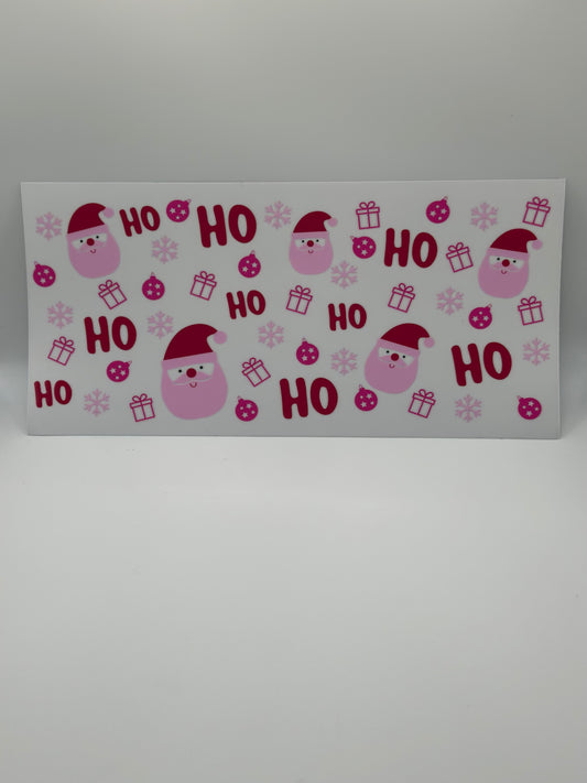 Red & Pink Ho Ho Ho