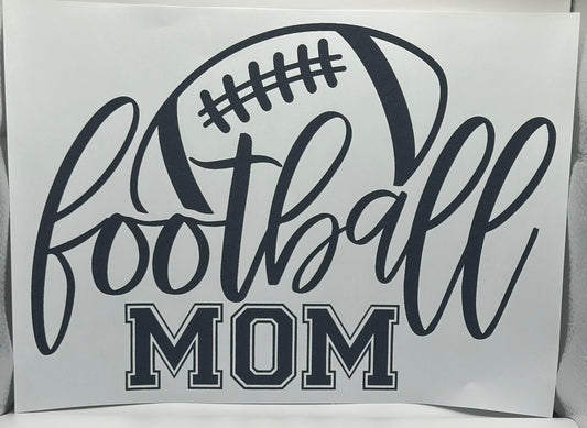Football Mom Screen Print