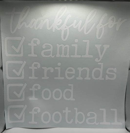 Thankful Screen Print