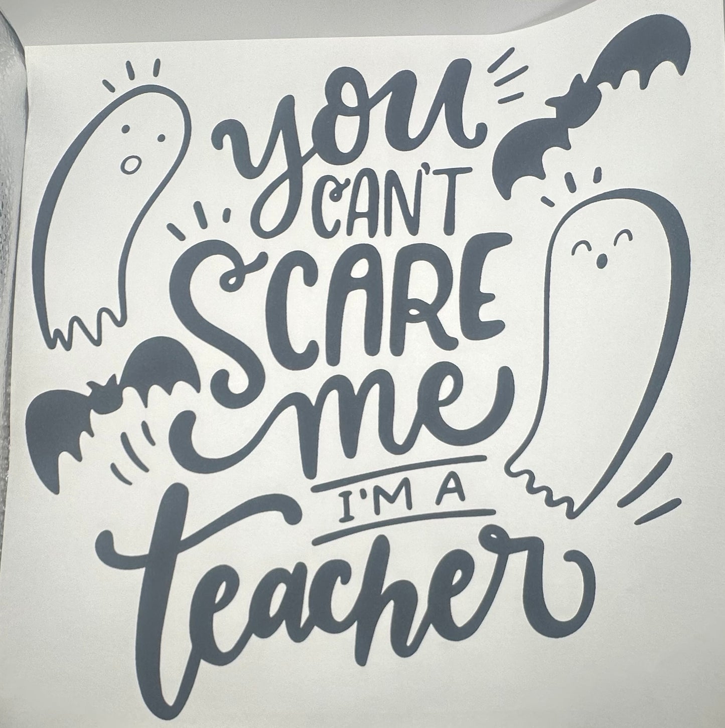Halloween Teacher Screen Print