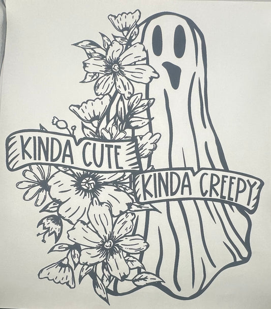 Kinda Cute Kinda Creepy Screen Print