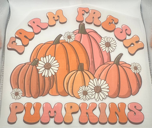 Farm Fresh Pumpkins Screen Print