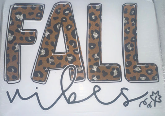 Cheeta Fall Vibes Screen Print