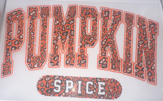 Cheeta Pumpkin Spice Screen Print