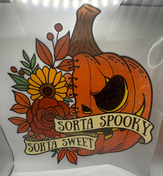 Sorta Spooky Sorta Sweet Screen Print Full Color